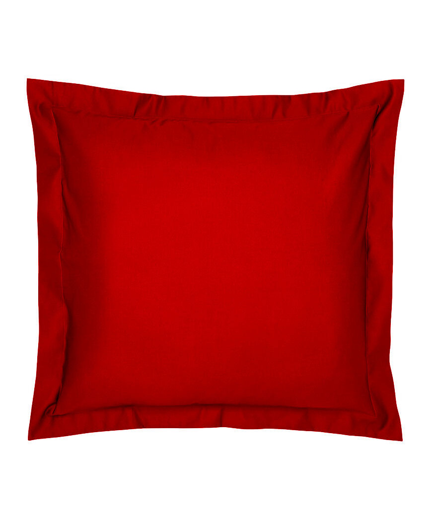 2 Taie D'oreillers 65 x 65 cm - Rouge