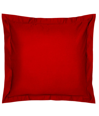 2 Taie D'oreillers 65 x 65 cm - Rouge