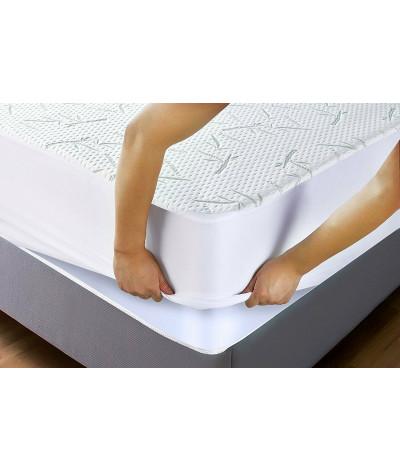 Prot?ge Matelas Bambou 2 places 180 x 200 cm