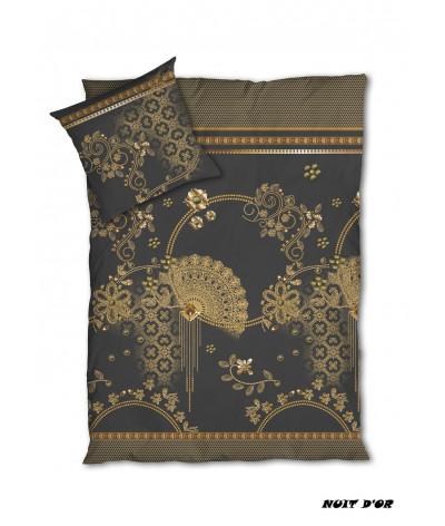 Housse de couette 1 place 140x200cm - Nuit D'or