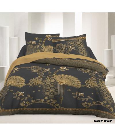 Housse de couette 2 places 220x240cm - Nuit D'or