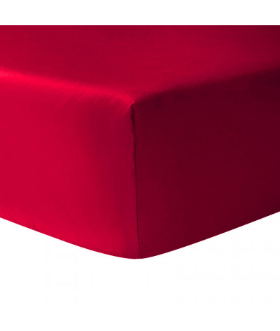 Drap housse coton 180x200cm + bonnet 25cm