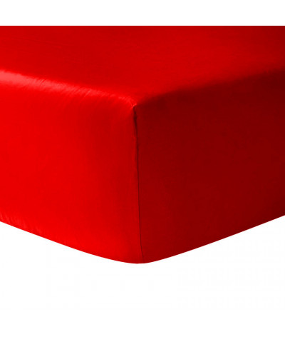 Drap housse coton 180x200cm + bonnet 25cm