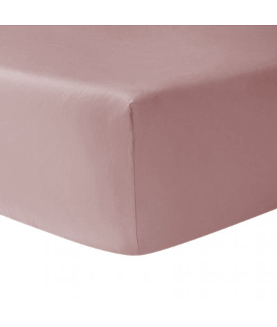 Drap housse coton 180x200cm + bonnet 25cm