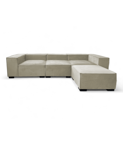 canapé modulable 4+1 Stella beige