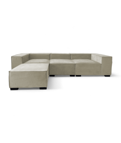 canapé modulable 4+1 Stella beige