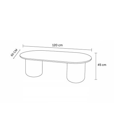 Table basse - Odetta